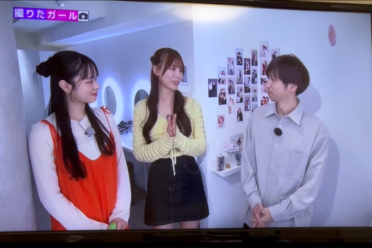 実際の放送された番組のようす